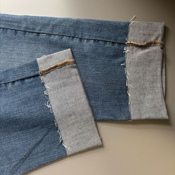 Banana Republic girlfriend rolled cuff straight leg jeans size 14 new - Picture 8 of 11